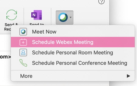 webex for mac outlook 2016